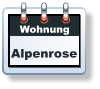 Wohnung Alpenrose
